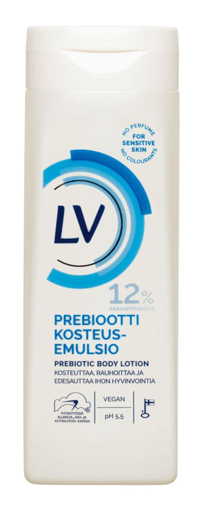 LV Prebiootti kosteusemulsio 250ml .